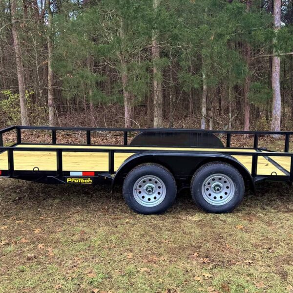 U616-TD ProTech Trailers 16 Ft Duel Axle Utility Trailer